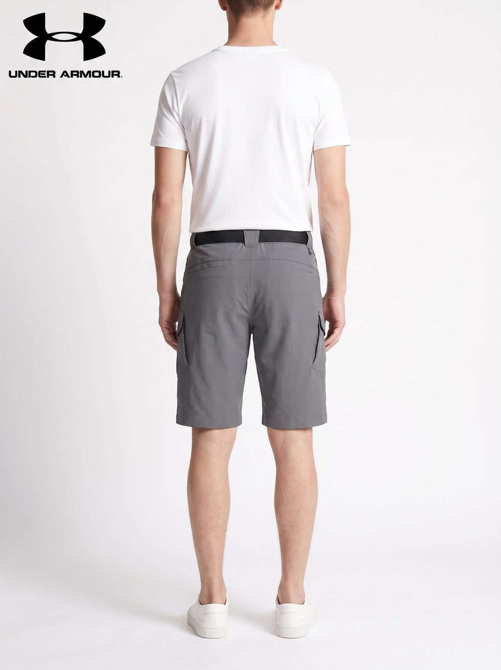 UA® Tactical Flex utility-shorts — Grå#farge_gr