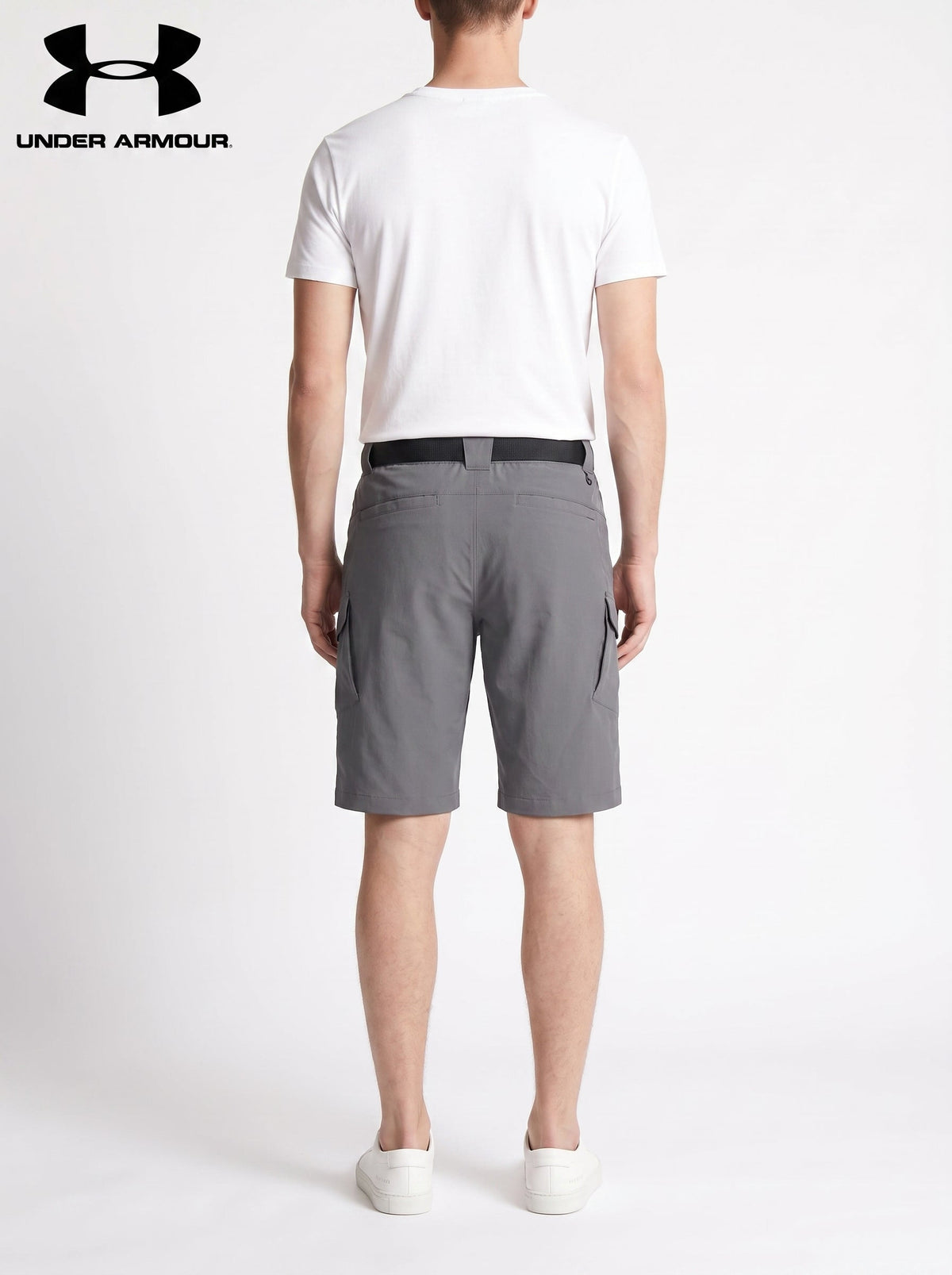 UA® Tactical Flex utility-shorts — Grå#farge_gr