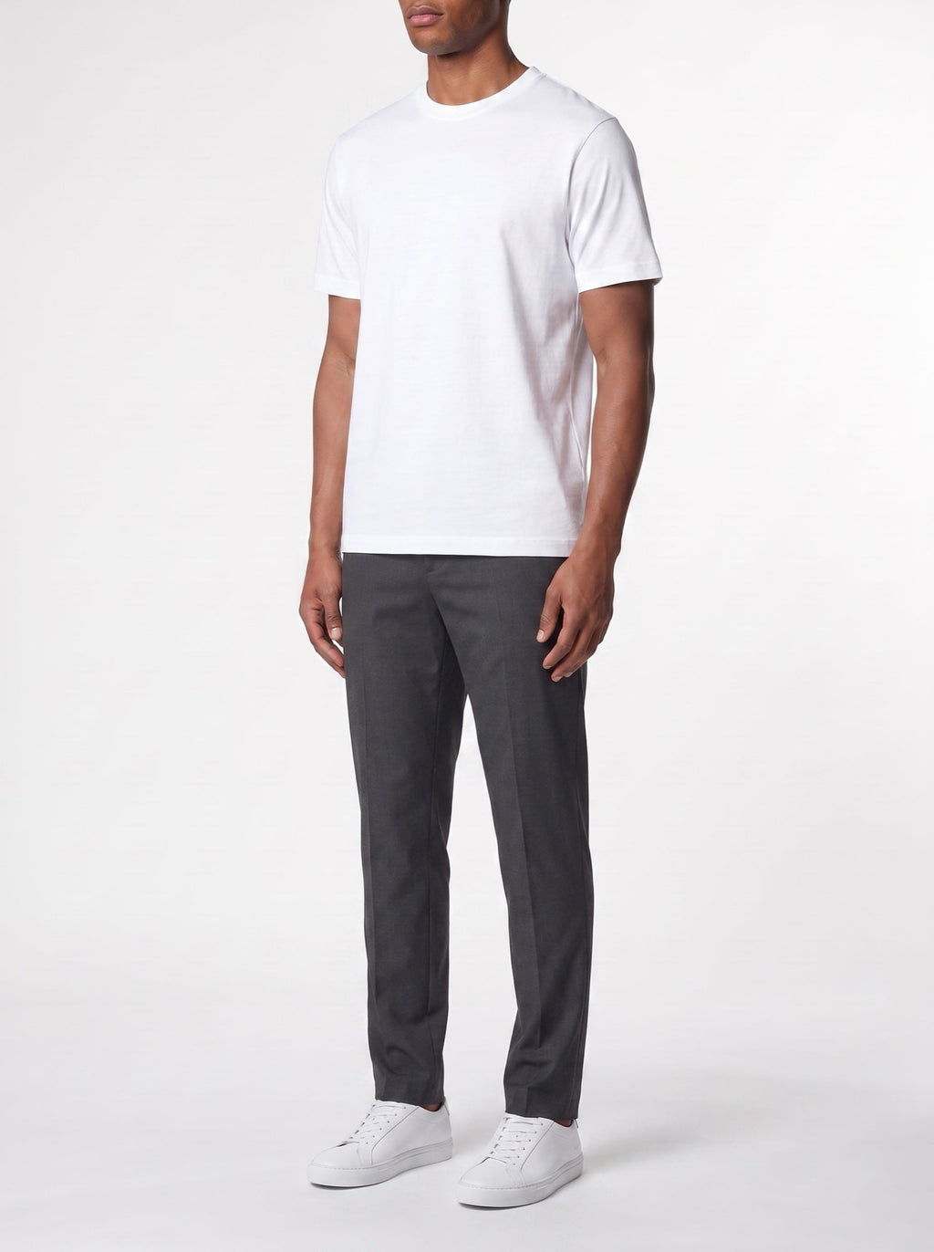 Luksus t-shirt – Hvid