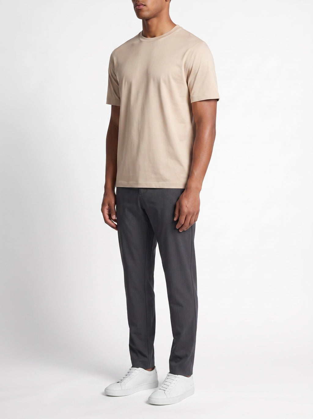 Luxuriöses T-Shirt – Beige