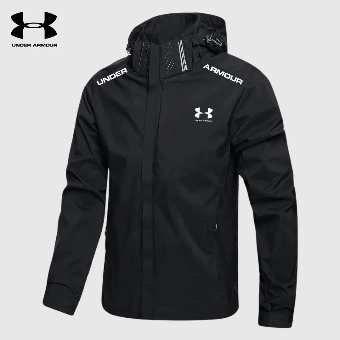 UA™ Teknisk hettejakke — Svart#farge_svart