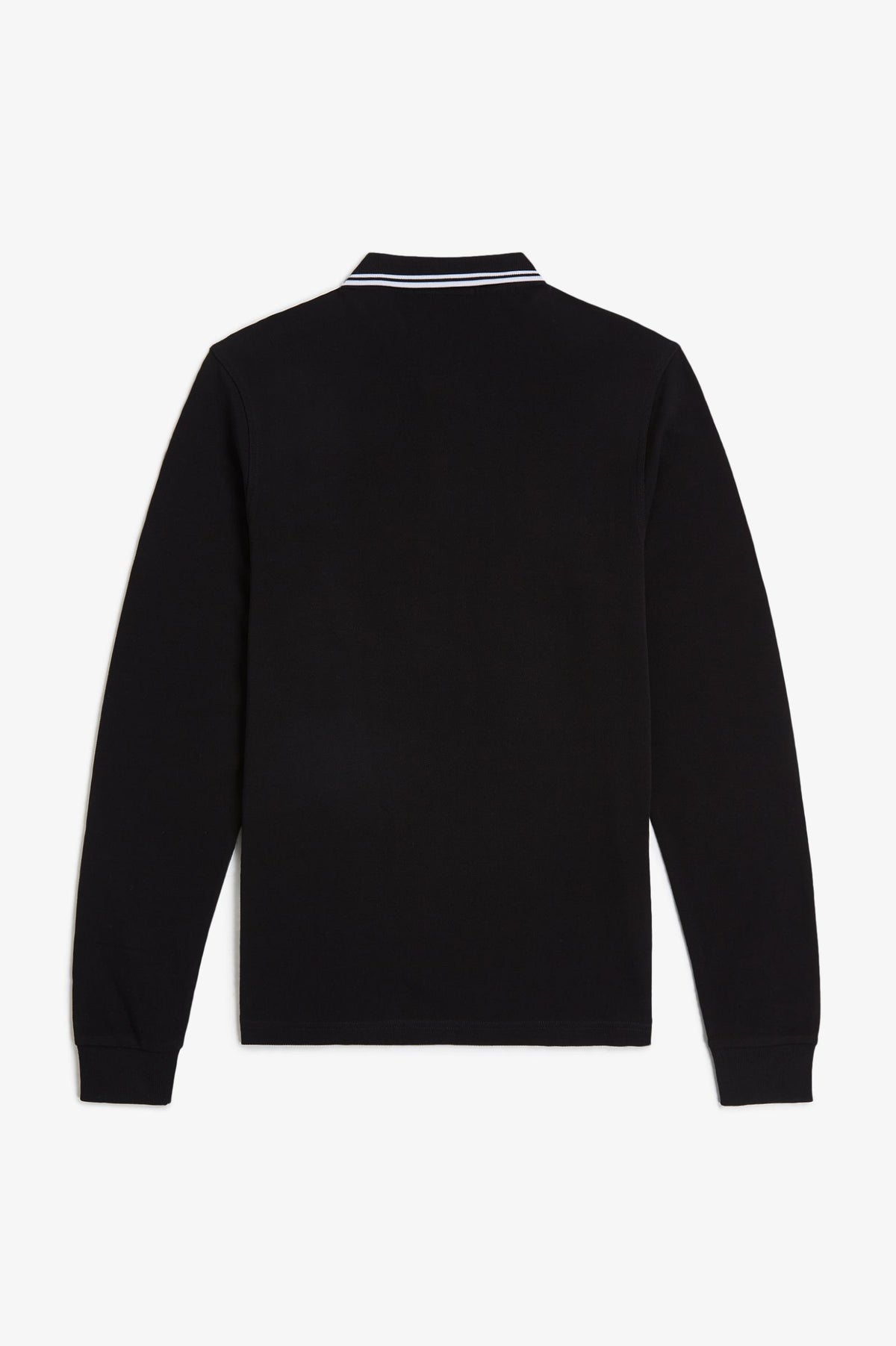 Fred Perry® Langermet piképolo — Svart — bakfra#farge_svart