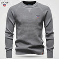 GANT® Raglangenser i strikk — Grå#farge_gr